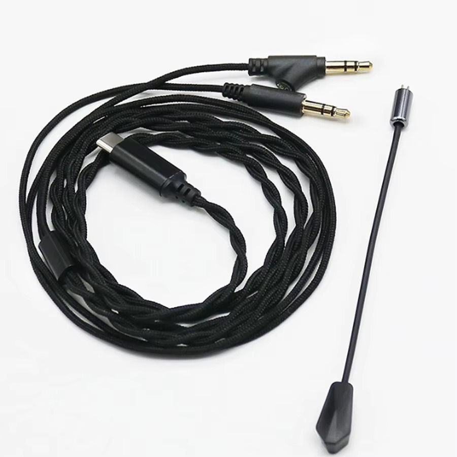 New Game Boom Microphone Earph - огляд і ціна Type C Wired Earphones With Mic
