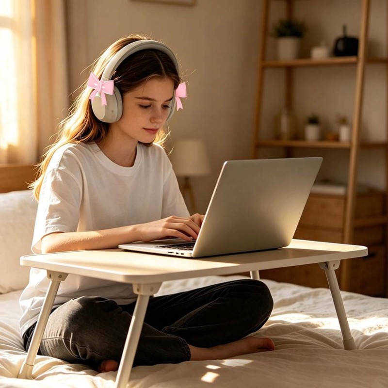【HOT A88T】 2PCS Bow Shape Head - огляд і ціна Headphones