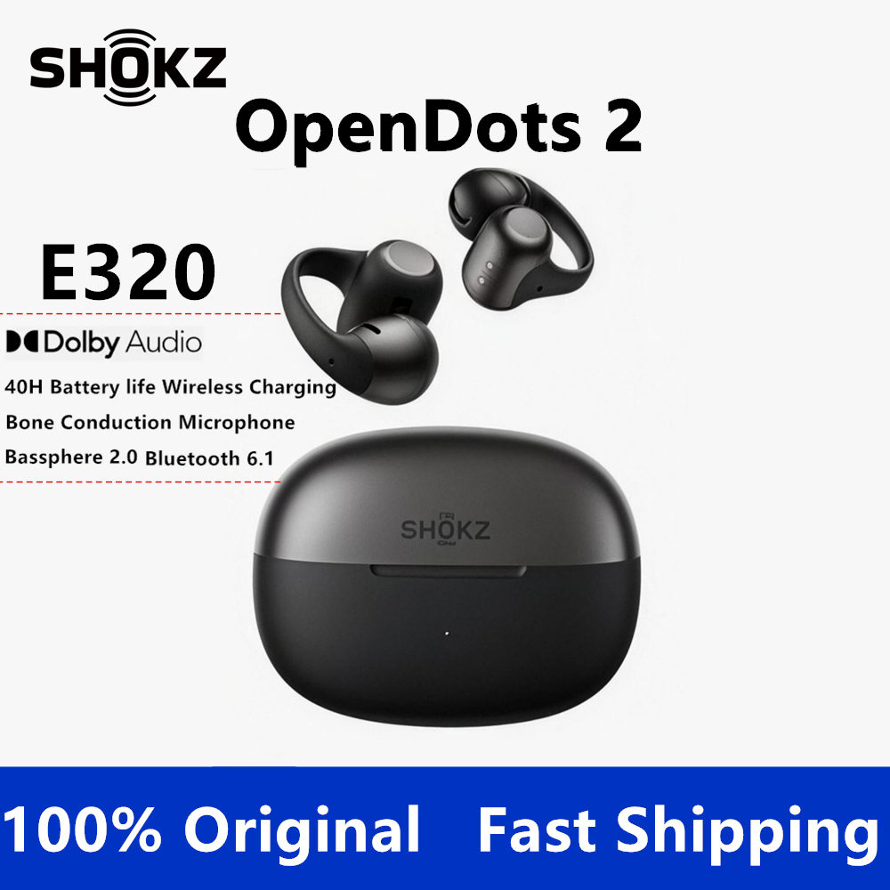 SHOKZ OpenDots 2 Open Bluetoot - огляд і ціна Type C Wired Earphones With Mic