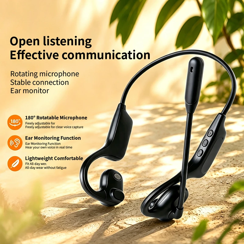 Open Ear Wireless Headset Rota - огляд і ціна Type C Wired Earphones With Mic
