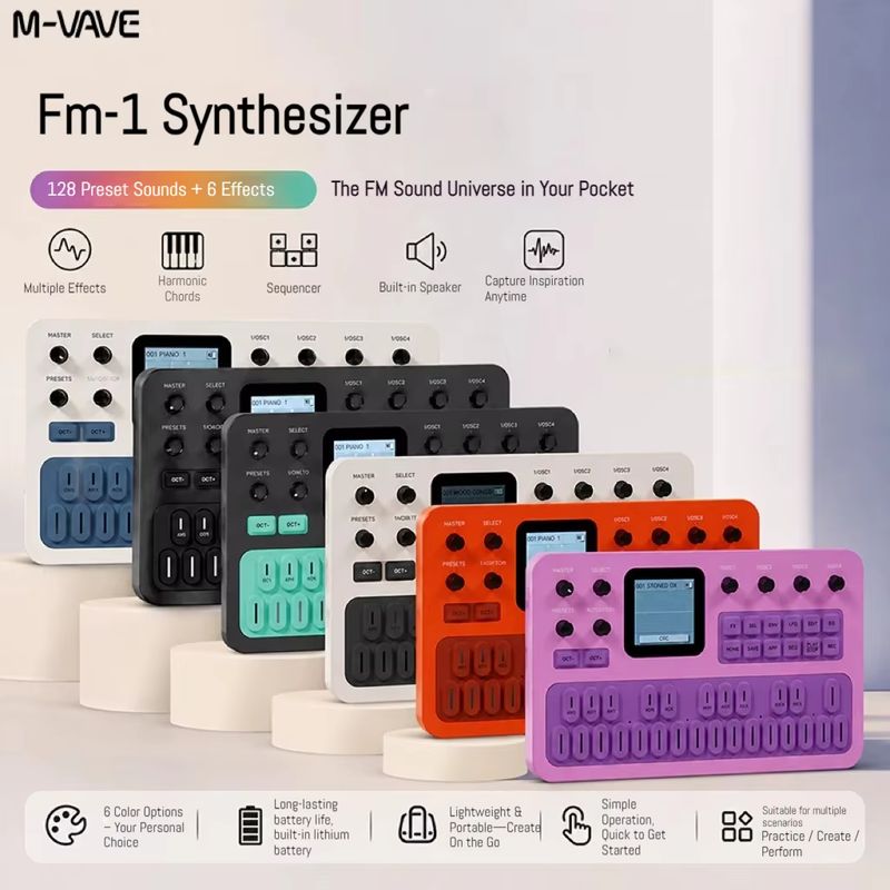 M-VAVE Portable FM1 Pocket Syn - огляд і ціна Speakers