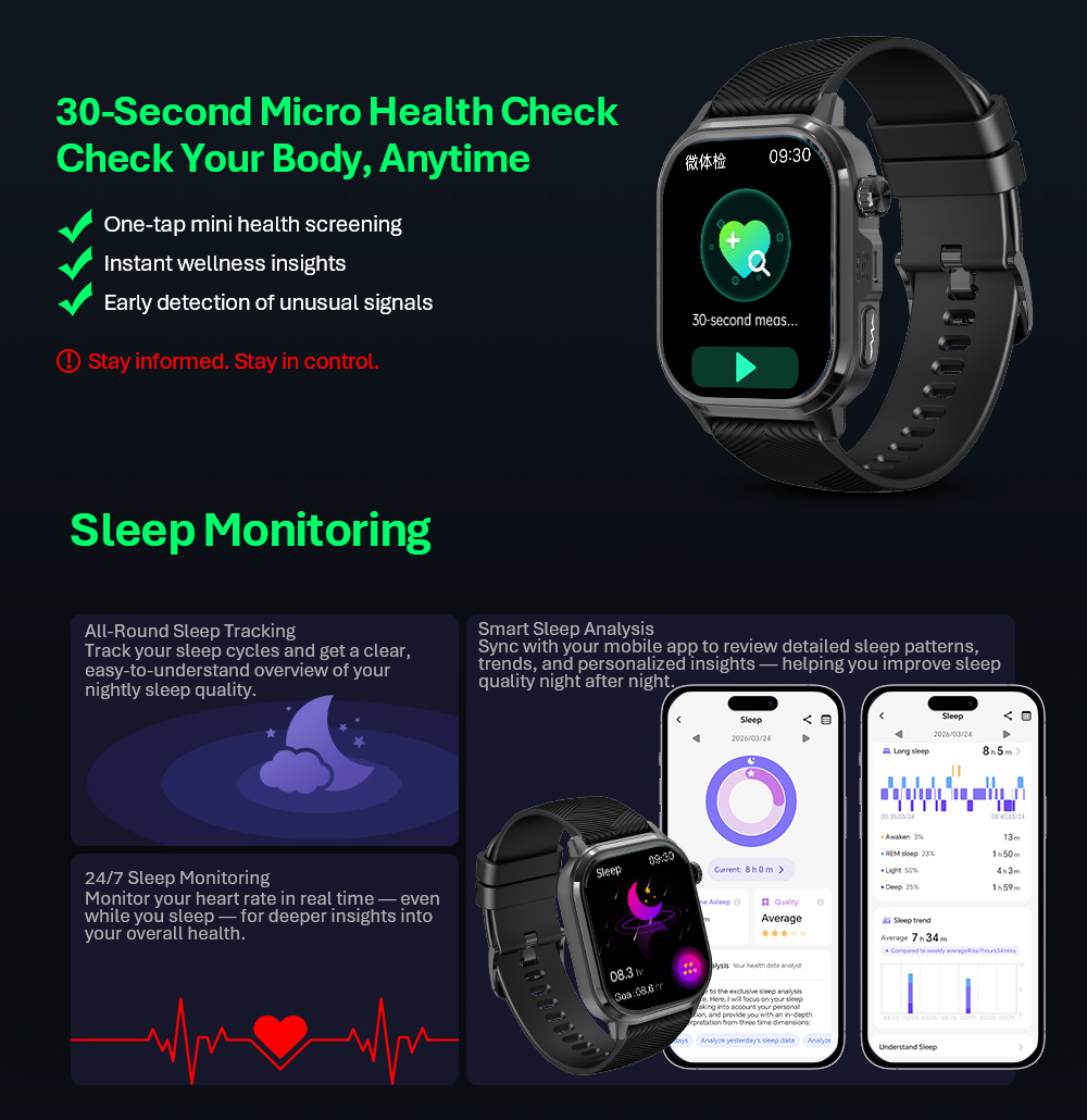 VALDUS CARDIGO Men Women ECG H - огляд і ціна Smartwatches