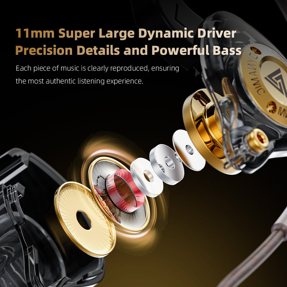 QKZ 15D Dynamic Surround Sound - огляд і ціна In Ear Monitors For Singers