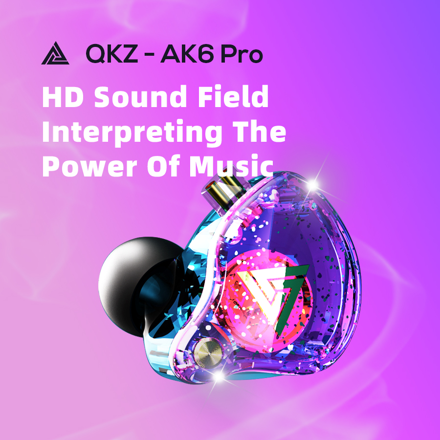 QKZ Original AK6 Pro EDX Pro I - огляд і ціна In Ear Monitors For Singers