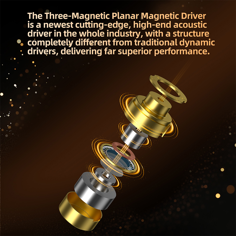 KZ Duonic Wired IEMs Triple-Ma - огляд і ціна Planar Magnetic Iem Earphones
