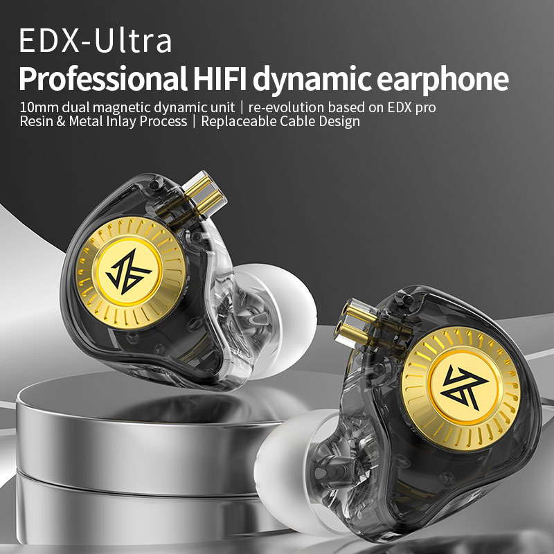 KZ EDX-Ultra wired hi-fi heads - огляд і ціна In Ear Monitors For Singers