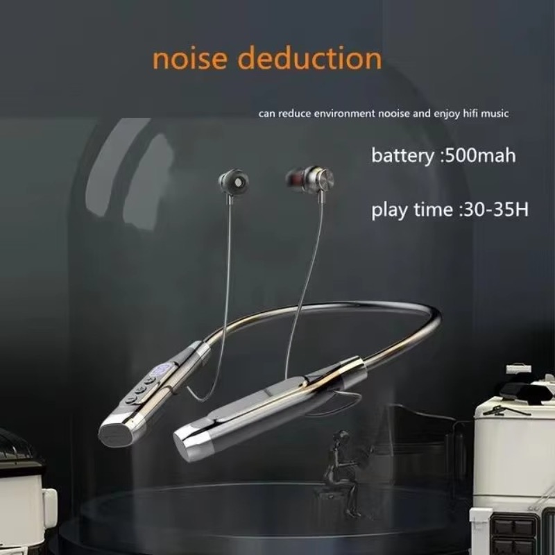 Led Battery Display Type-c Cha - огляд і ціна Magnetic Neckband Sports Earphones